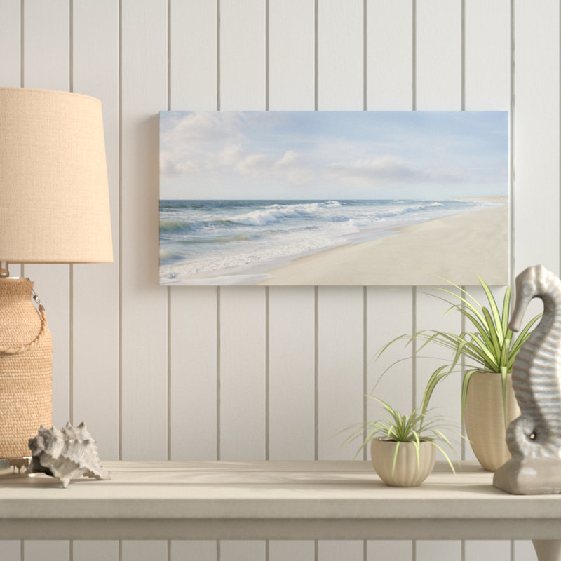 Hamptons II - Wrapped Canvas Painting, 46cm H x 91cm W x 3.81cm D