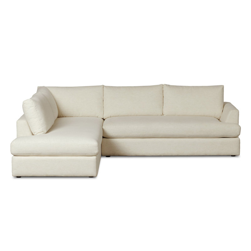 Lucien modulaire 2 pièces Lucien Nomad Snow, Orienté vers la gauche