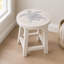 Solid Wood Accent Stool-1896359477