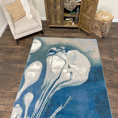 Aziz Abstract Indoor Rug
