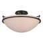 Simple Lines Bowl Semi Flush Mount-1961141925-1961141922-1961141971