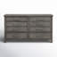 Bettee 8 Drawer 68" W Double Dresser-118197606