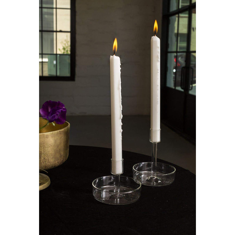 Porte-bougie Ianthe, H 3,5 po x l 4,25 po x P 4,25 po