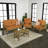Jolliff Acacia 4 - Person Patio Conversation Set with Cushions-331314753