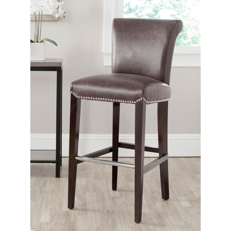 Tabouret de comptoir, Brun antique, Tabouret de bar (siège d’une hauteur de 30 po)