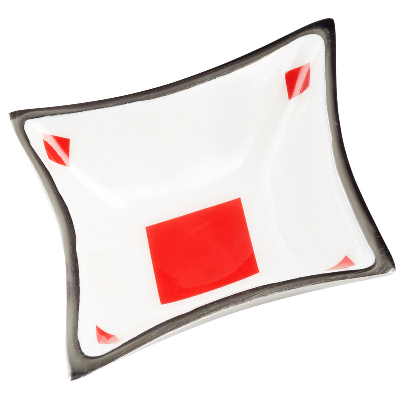 Diamond Metal Decorative Tray