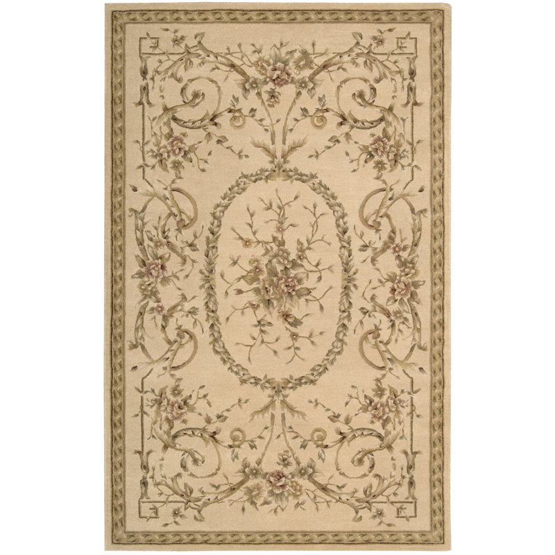 Wool Rug, 5' 6" x 8'  6"