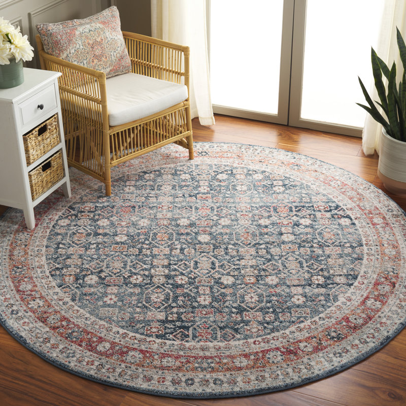 Tapis oriental performance Kon Tabriz, Rond 6 pi 7 po