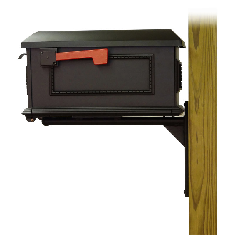 Aluminum Post Mounted Mailbox
