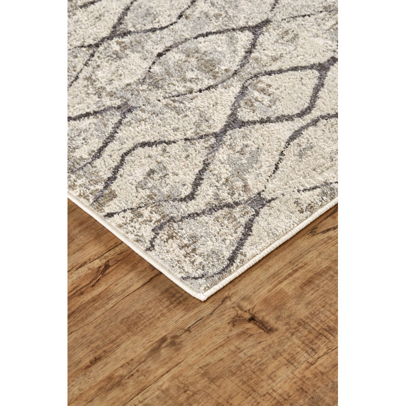 Tapis sable / gris anthracite Costigan, Rectangle 7 pi 10 po x 10 pi