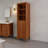 Sequoia 21 in. W x 17 in. D x 72 in. H Free Standing Linear Cabinet In Mango Wood Finish