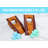 1' x 1' Viva Sol Solid Wood Cornhole Board with Carrying Case