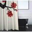 Rideau de douche simple Hamill-32625509