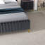 Lit plateforme tapissier gris Kelii-1001255684-1001255690
