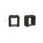 Gebke 23.5" Counter Stool In Ebony Black