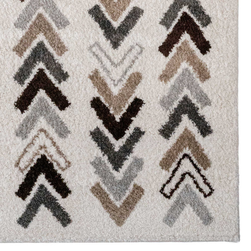 Performance Geometric Indoor Rug, Rectangle 5' x 8'