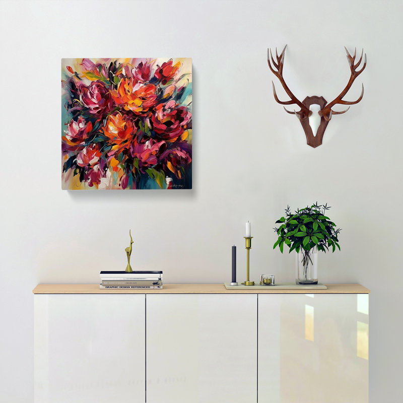 Modern Wall Art - Wrapped Canvas - Framed Print