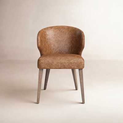 Luthien Genuine Leather Dining Chair