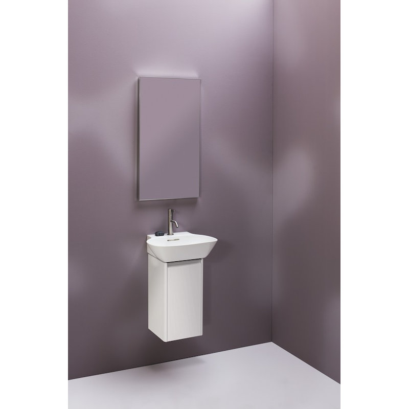 Ino 22.05'' L Bathroom Sink, Single Hole