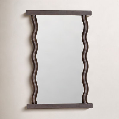 Solid Wood Accent Mirror