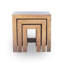 Solid Wood Sled Nesting Tables
