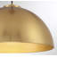Darrah 1-Light Pendant in Natural Brass-274952324