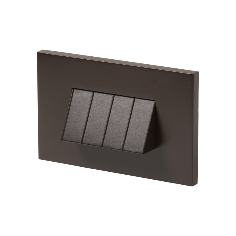 Lumière à DEL pour marches, Nickel satiné