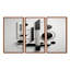 Ensemble géométrique géométrique Essence monochrome II - Minimalisme-1704130382-1704130383