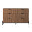 Commode double 6 tiroirs Asho Reeded-30947561