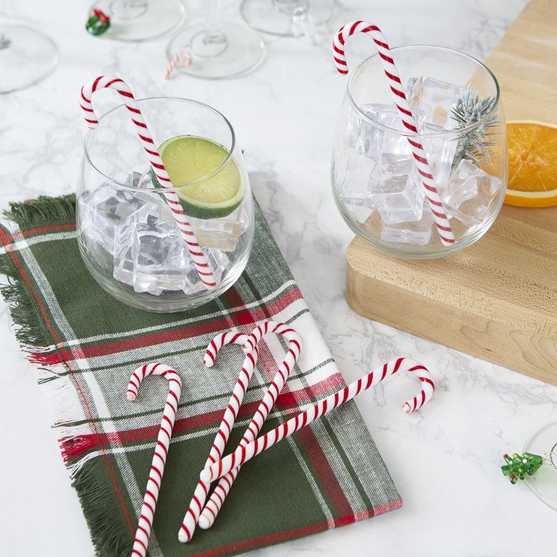  Candy Cane Swizzle Stick Set/6