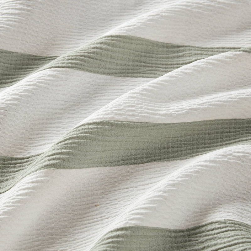 3-Piece King/Cal King Yarn-dyed striped comforter