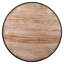 Exton Round Metal Base Dining Table