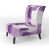 Purple Polyester Blend