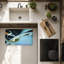 Tapis de sol Futuristic Space Orbit-133418697