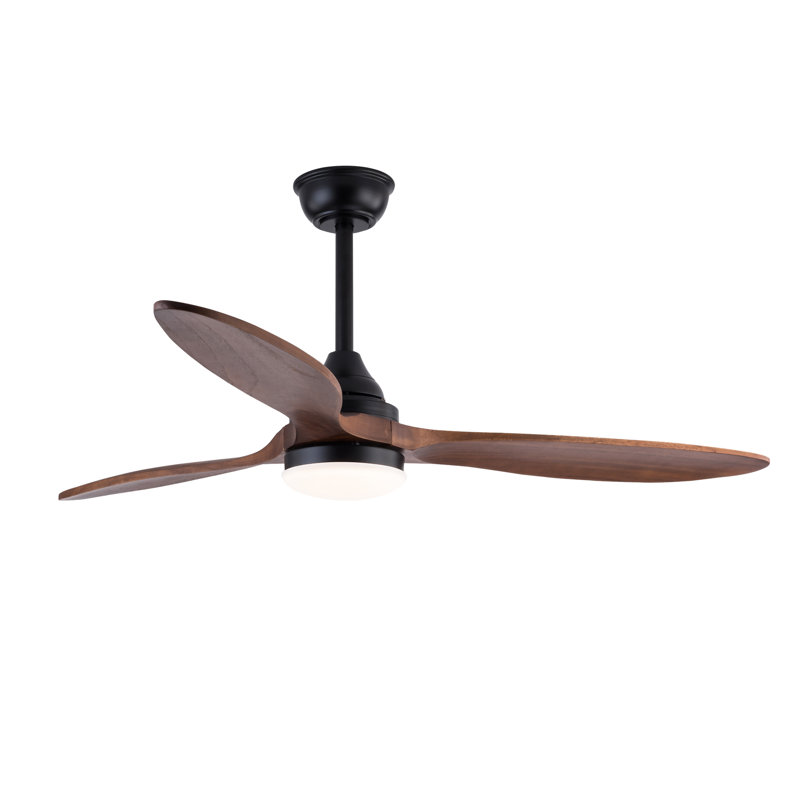 Ventilateurs de plafond noirs chauds de 52 pouces avec lumières