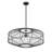 Cathe 1 - Light Black Drum Pendant