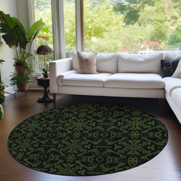 Malchow Washable Oriental Indoor / Outdoor Rug