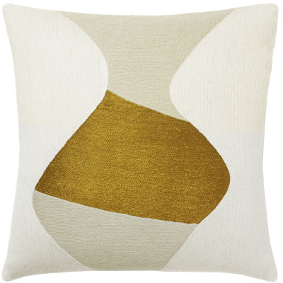 Totem Hand-Embroidered Chain Stitch Pillow