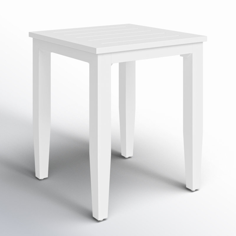 Table d'appoint en aluminium Lilah