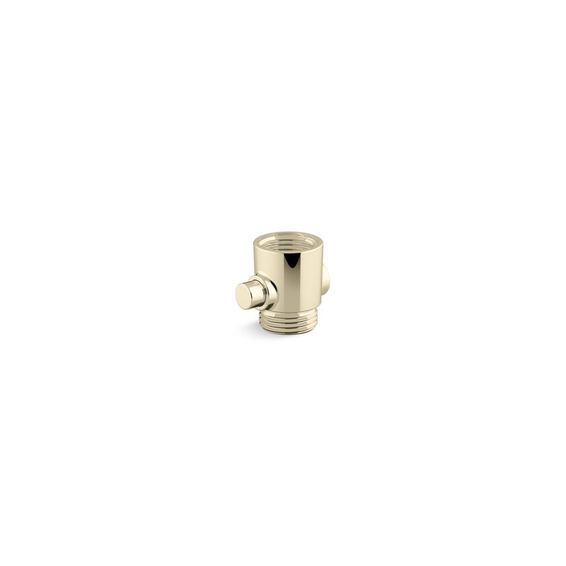 Statement ADA Handshower Hose Adapter, Vibrant French Gold