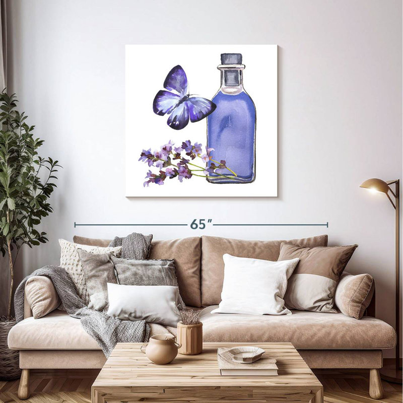 Lavender Oil, 39" H x 39" W