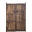 19th Century Chinese Wood Doors with Iron Bands & Studs