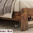 Wood Platform Bed Frame For Full - Sized Bedroom With Storage Led Headboard, 2 Charging Outlets, Noise Less Performance, No Box Spring, Easy To Build, Spacious Under Storage, Dark Brown Size-2047150174