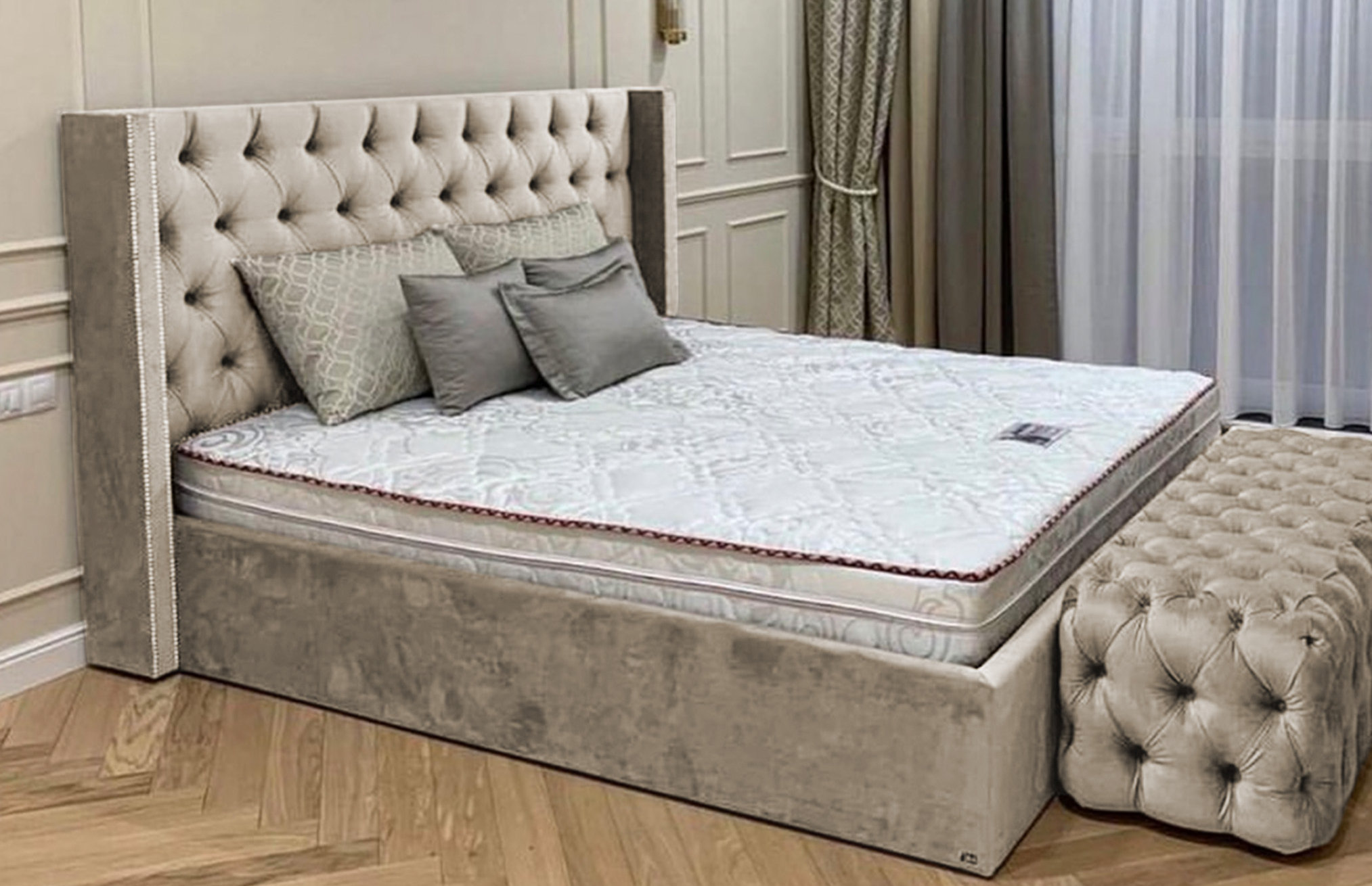 Britainsleep Queenstyle Upholstered Ottman Storage Bed Frame | Wayfair.ie