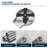 33'' L x 22"W Drop-In Single Bowl Stainless Steel Kitchen Sink with Cup Washer and Flying Rain Faucet-98300146