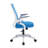 Bleona Office Chair With Flip-Up Armrests Ergonomic Computer Desk Chair Foldable Mesh Task Chair With Wheels Adaptive Lumbar Support Swivel Tilt Comfortable Study Chair For Student-107255634-107255635