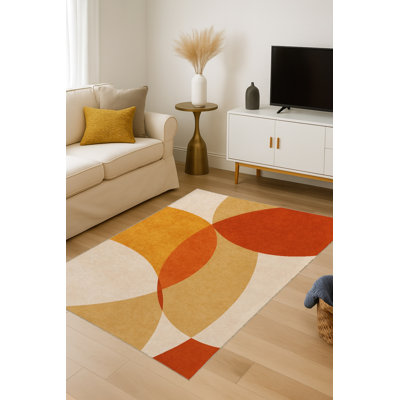 Tapis beige tissé Mosso