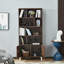 Bibliothèque 68,5 "avec portes-1727745074