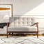 2 Seater Linen Loveseat-65865457
