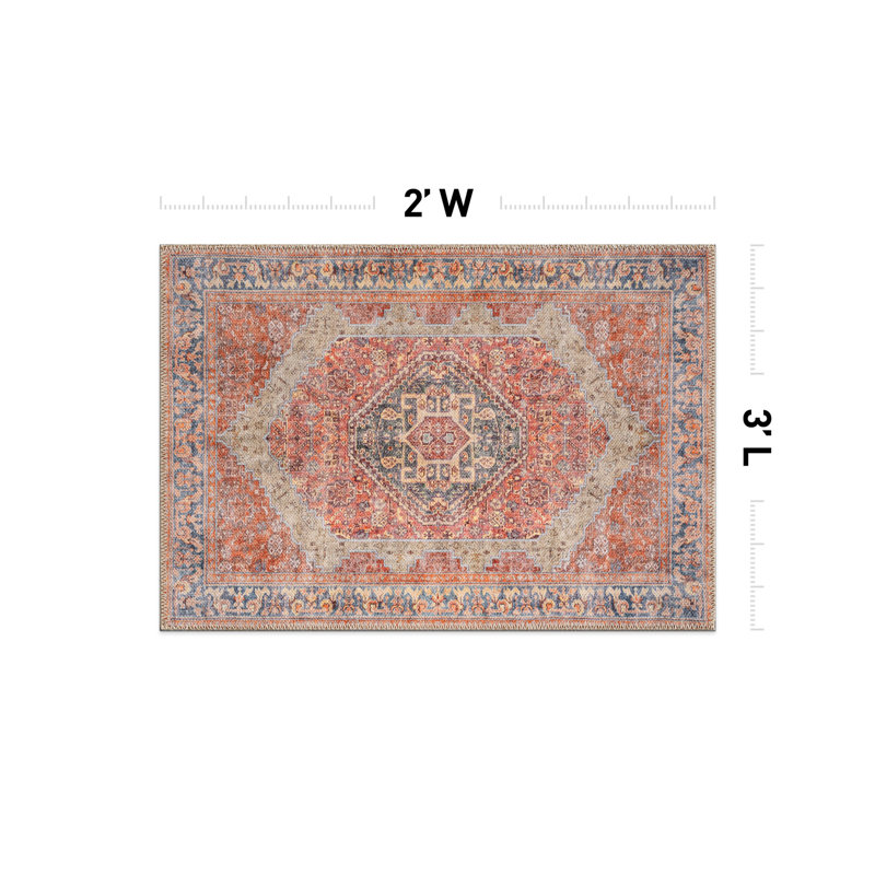 Tapis rouge Valora, Rectangulaire 2 pi x 3 pi